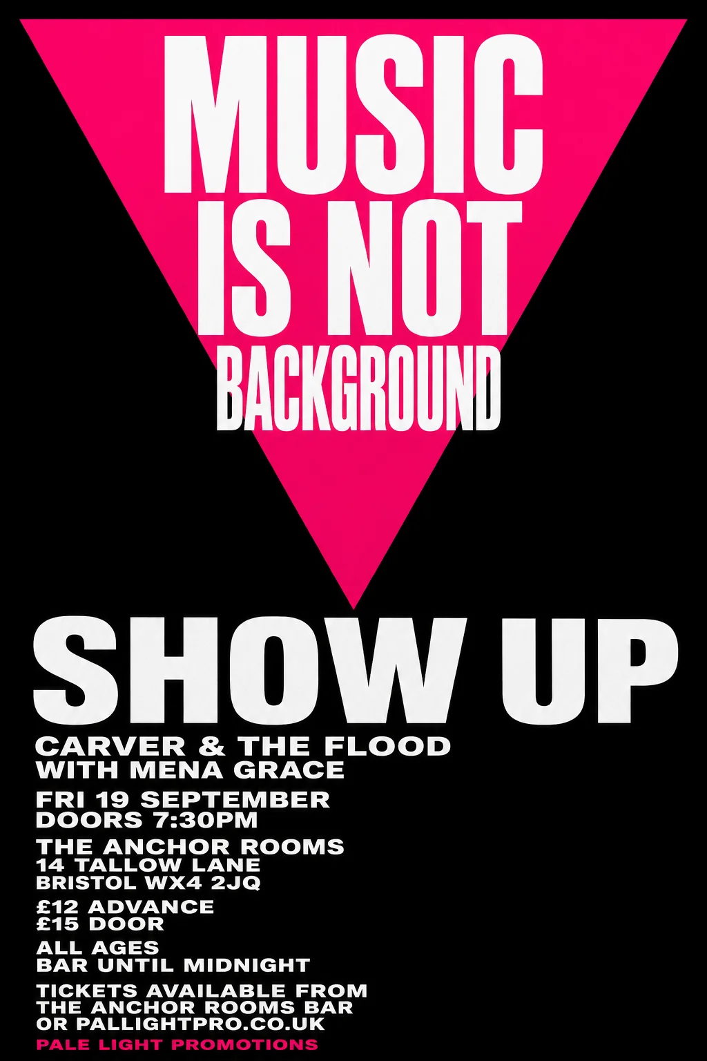 ACT UP / AIDS Crisis Activism — gig poster example