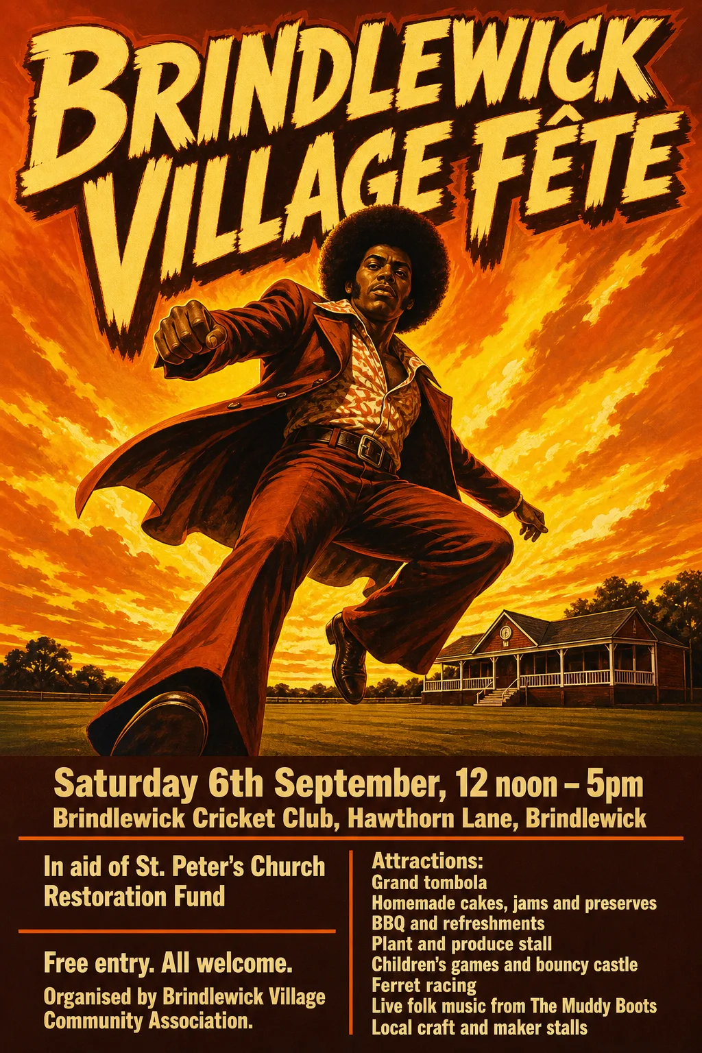 Blaxploitation Movie Poster fete poster, original bitmap