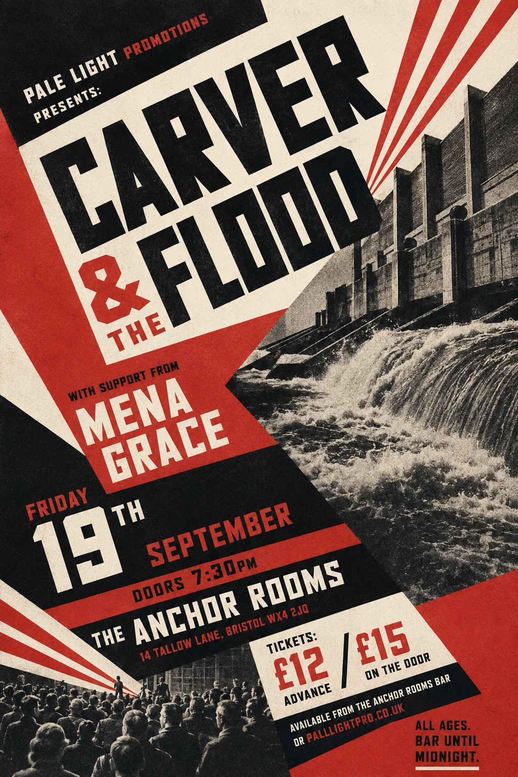Constructivist — gig poster example