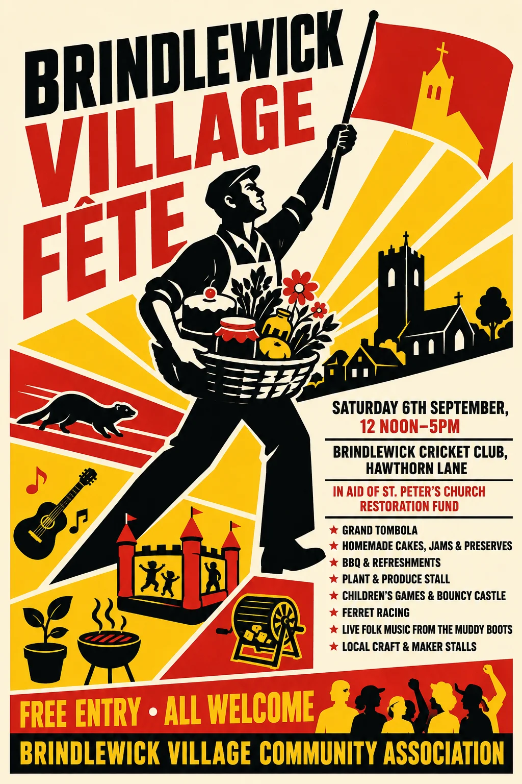 Cuban OSPAAAL Revolutionary — fête poster example