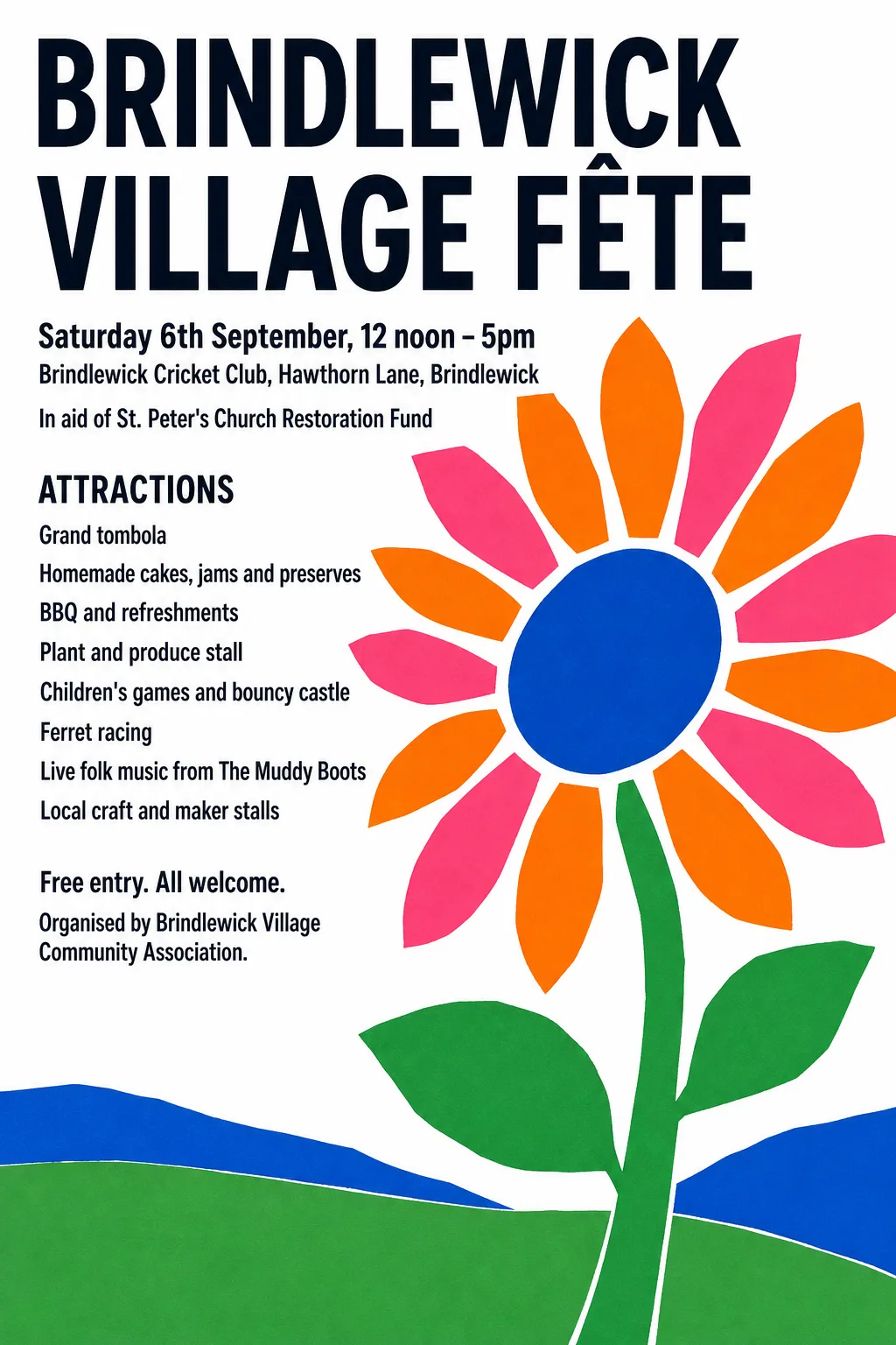 Cut Paper / Matisse fete poster, original bitmap