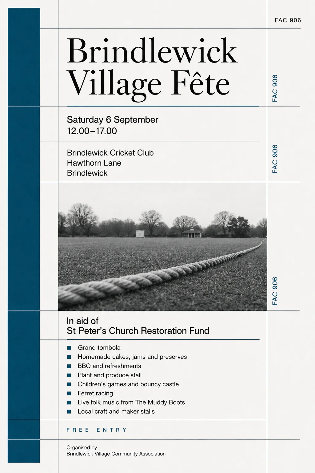 Factory Records / Haçienda — fête poster example
