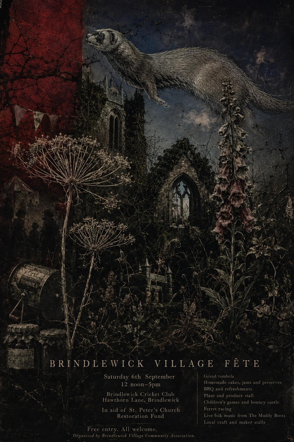 4AD Records — fête poster example