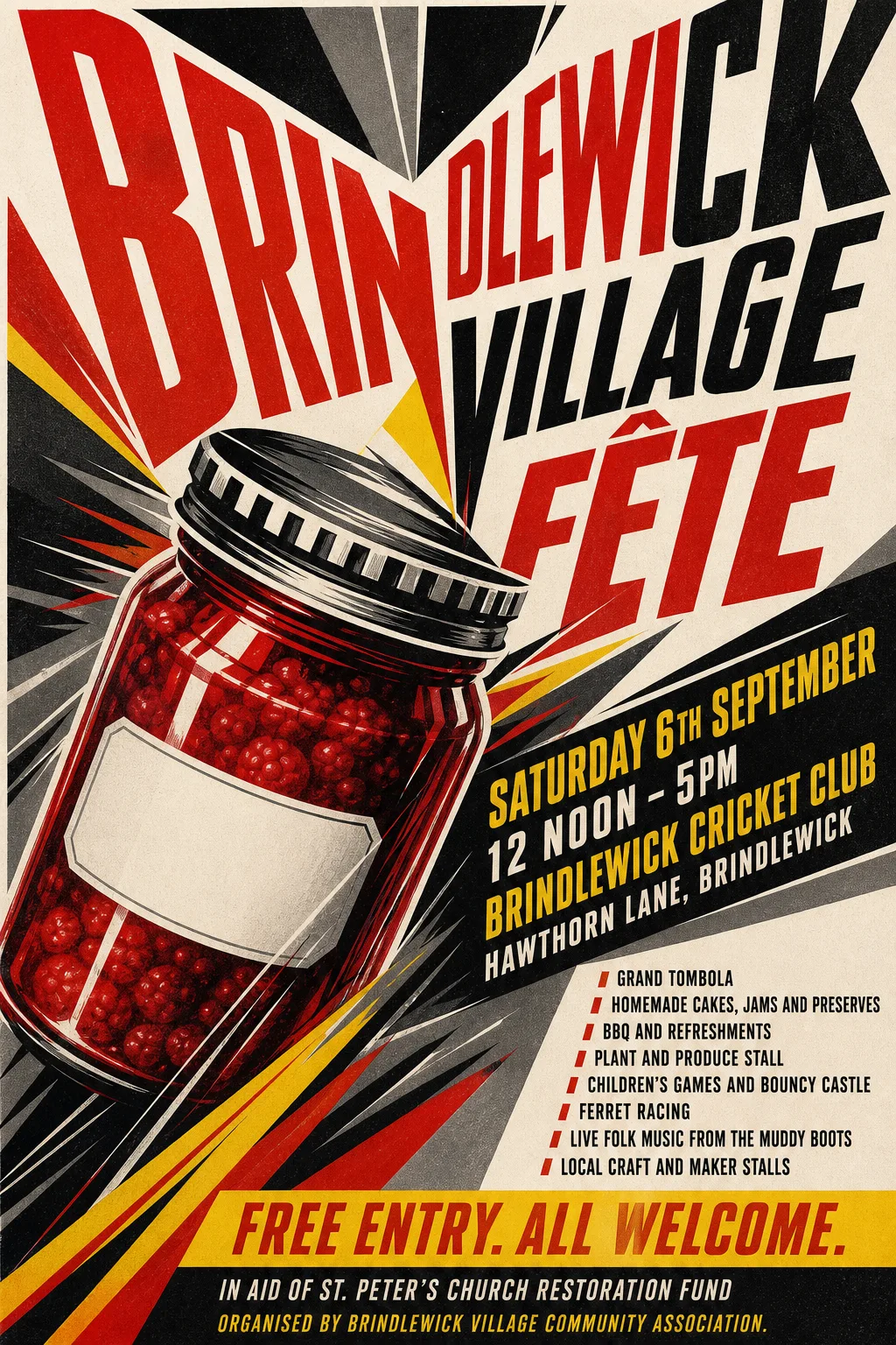 Futurist fete poster, original bitmap