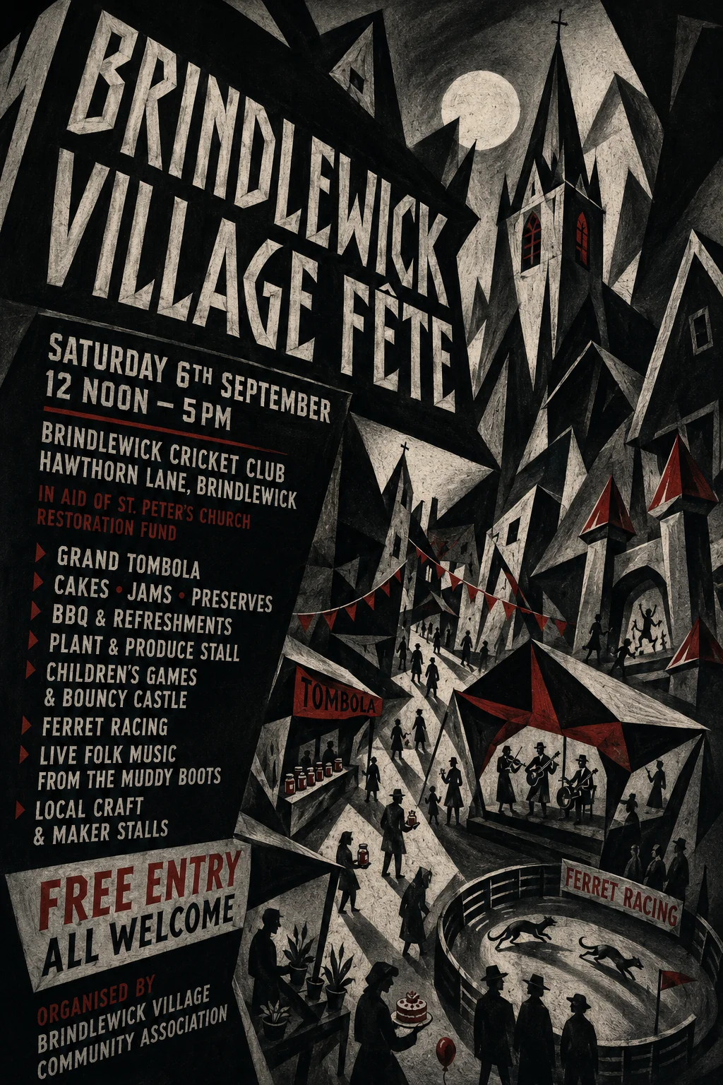 German Expressionist Film Poster — fête poster example