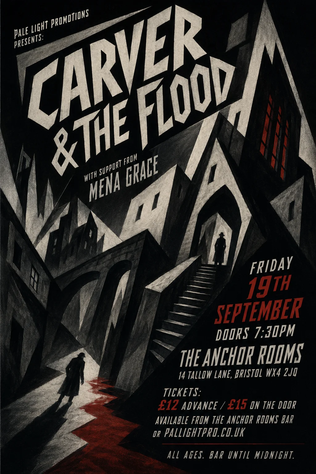 German Expressionist Film Poster — gig poster example