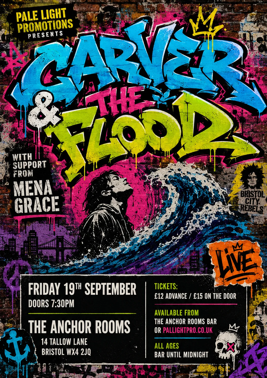Graffiti / Street Art — gig poster example
