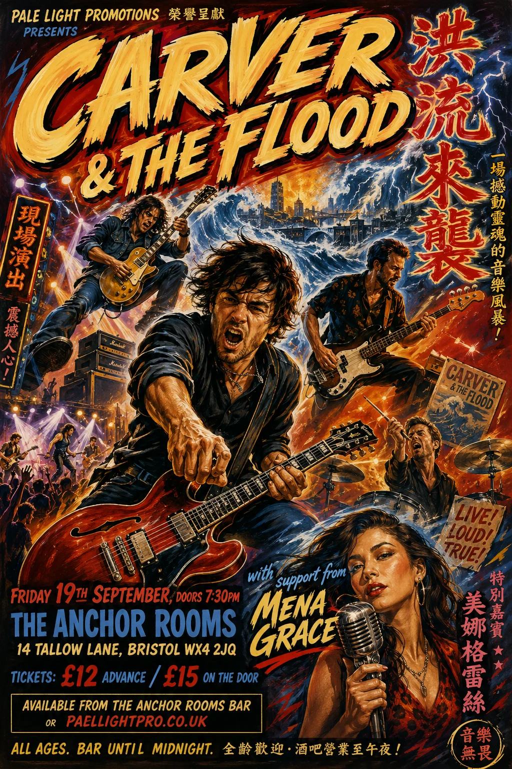 Hong Kong Cinema Poster — gig poster example