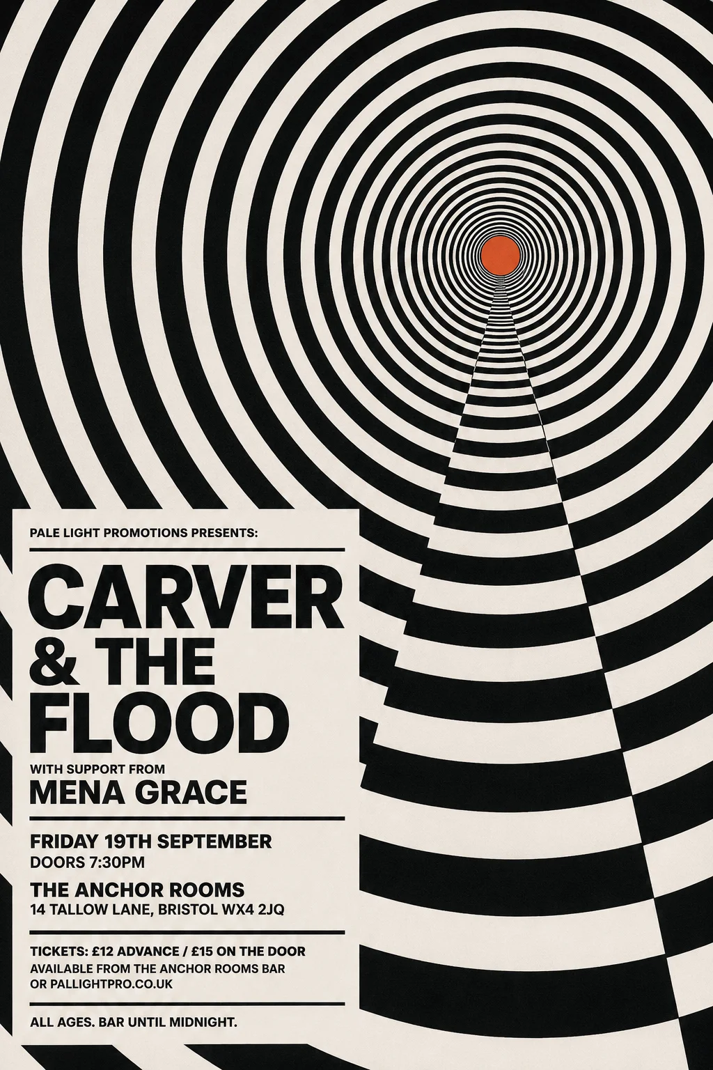 Op Art — gig poster example