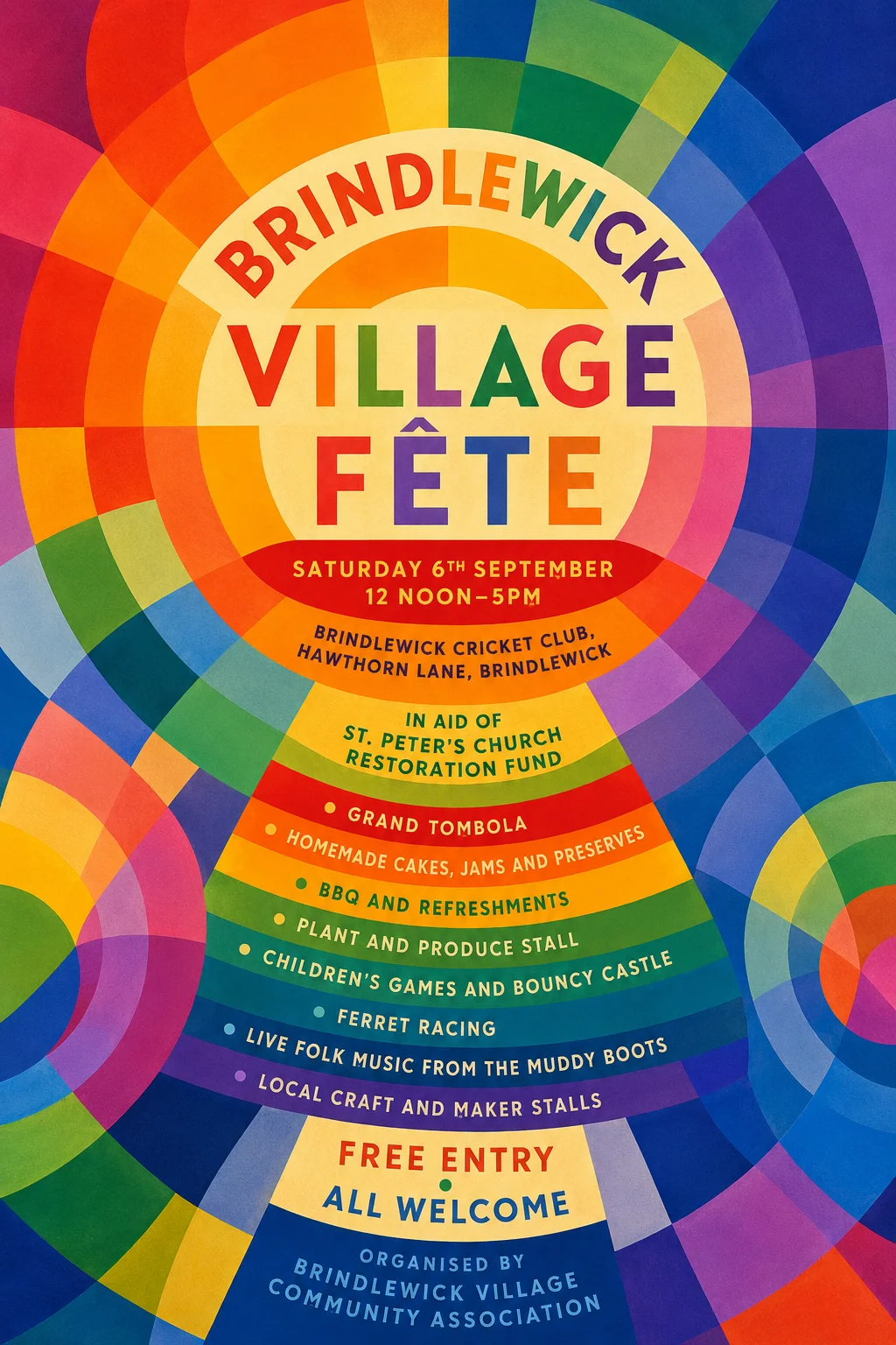 Orphism / Simultanism — fête poster example