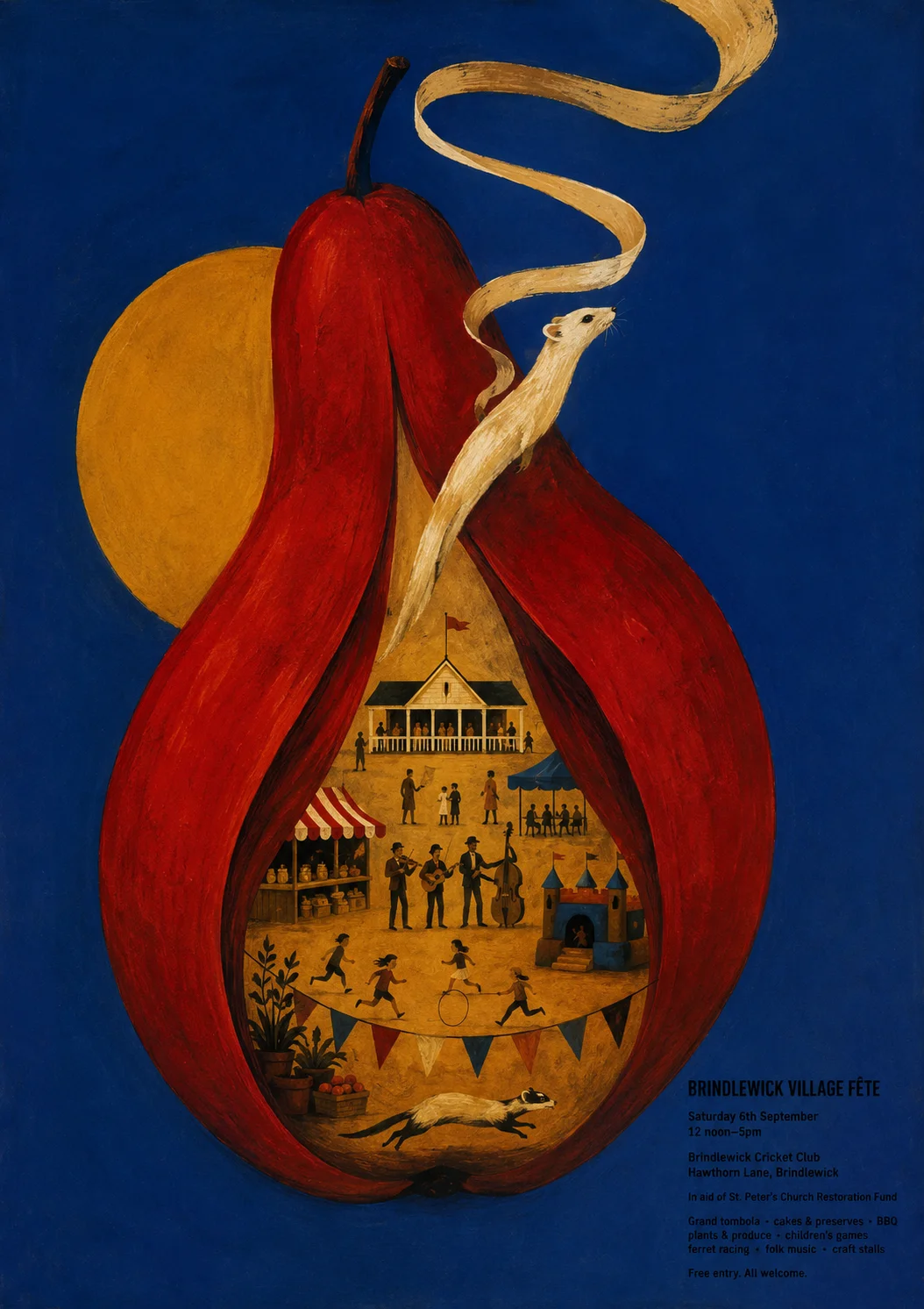 Polish Poster School — fête poster example