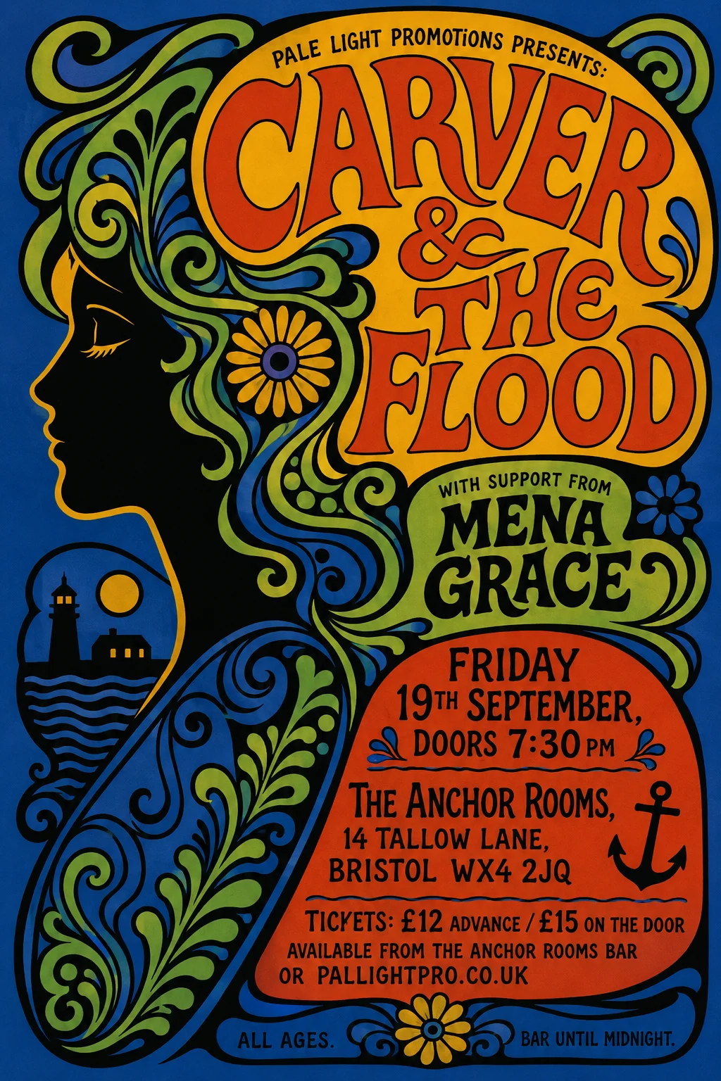 Push Pin Studios — gig poster example