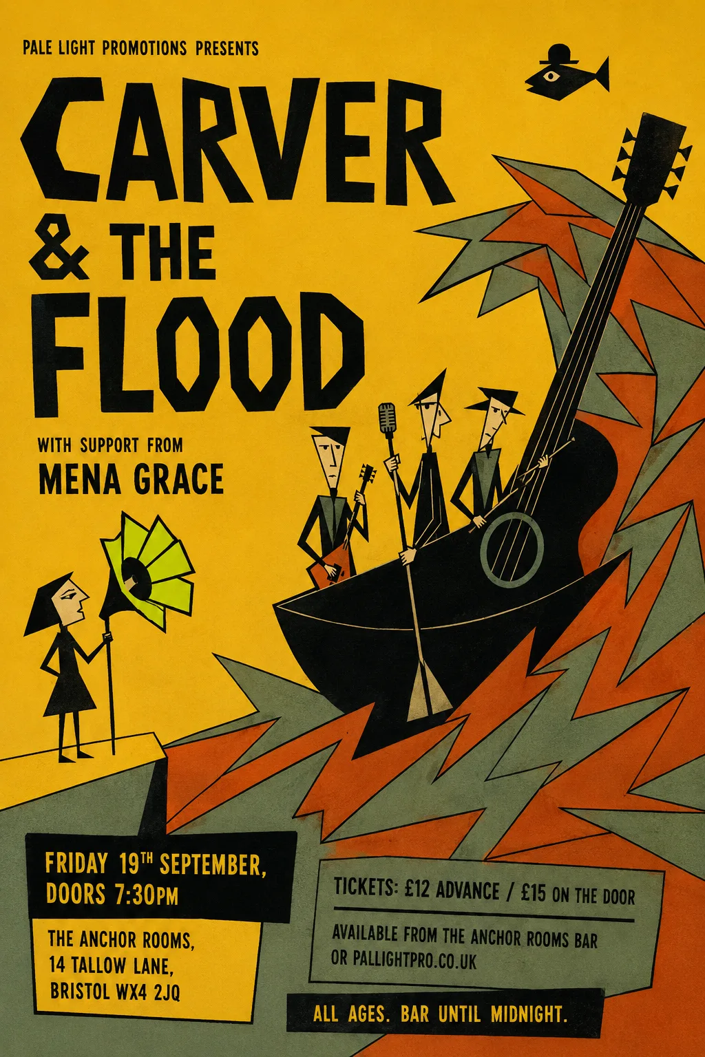Zagreb School Animation — gig poster example