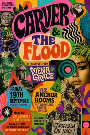 Brazilian Tropicália gig poster example