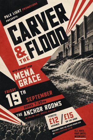 Constructivist gig poster example