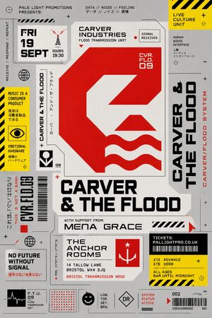 Designers Republic gig poster example