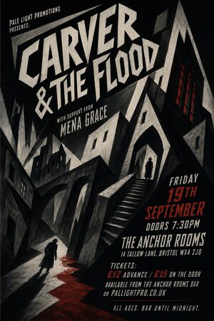 German Expressionist Film Poster gig poster example