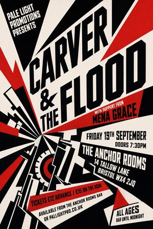 Vorticism gig poster example