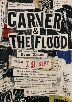 Zine Cut-and-Paste gig poster example